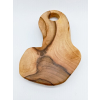 Deska z orzecha włoskiego dł.26cm/szer.11-18cm/wys/2,9cm