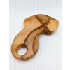 Deska z orzecha włoskiego dł.26cm/szer.11-18cm/wys/2,9cm