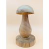 Grzyb z orzecha włoskiego szer.7,9cm/wys.14cm