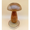 Grzyb wykonanay z brzozy i czereśni szer.10cm/wys.17,5cm