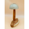 Grzyb wykonanay z akacji, czereśni i orzech włoskiego szer.13,5cm/wys.21cm/dł.6,5cm