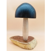 Grzyb wykonanay z akacji, orzecha włoskiego i czarnego dębu szer.17cm/wys.22,5cm/dł.9cm