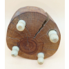 Drewno owocowe dł.9,8cm/szer.9cm/wys.5cm komplet 2szt.