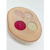 Plaster z brzozy dł.16cm/szer.123cm/wys.2,5cm