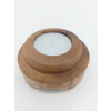Plaster z orzecha włoskiego dł.7,8cm/wys.4cm