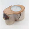 Drewno brzoza dł.9,8cm/szer.5,5cm/wys.5cm