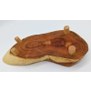 Plaster z akacji dł.29cm/szer.9cm/wys.5,9cm
