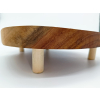Drewno tekowe dł.33cm/szer.25cm/wys.7,3cm
