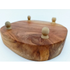 Drewno tekowe dł.15cm/szer.13,5cm/wys.4,7cm