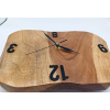 Zegar tekowy dł.29cm/szer.22cm/wys.2,7cm