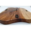 Zegar tekowy dł.30cm/szer.25cm/wys.2,8cm