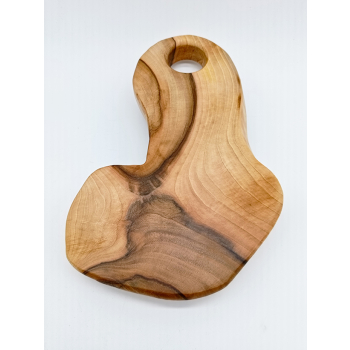 Deska z orzecha włoskiego dł.26cm/szer.11-18cm/wys/2,9cm