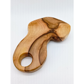 Deska z orzecha włoskiego dł.26cm/szer.11-18cm/wys/2,9cm