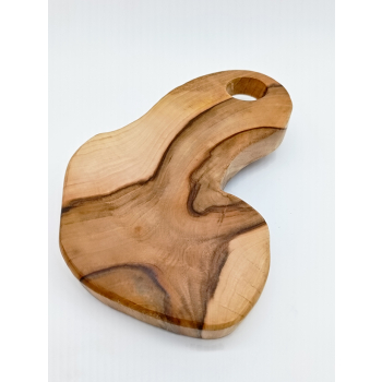 Deska z orzecha włoskiego dł.26cm/szer.11-18cm/wys/2,9cm
