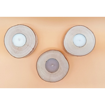 Brzoza dł.9,5cm/szer.9cm/wys.2,5cm komplet 3szt.