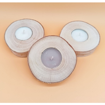 Brzoza dł.9,5cm/szer.9cm/wys.2,5cm komplet 3szt.