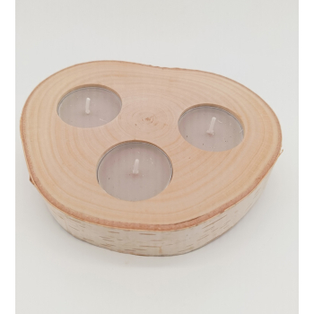 Plaster z brzozy dł.15,5cm/szer.12,5cm/wys.2,6cm