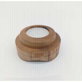 Plaster z orzecha włoskiego dł.7,8cm/wys.4cm