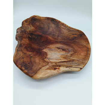 Misa tekowa dł.36,5/szer.22/35cm/wys.6,5cm