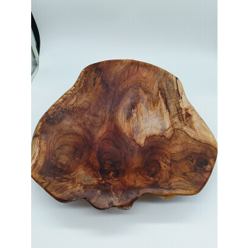 Misa tekowa dł.36,5/szer.22/35cm/wys.6,5cm