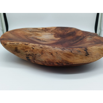 Misa tekowa dł.36,5/szer.22/35cm/wys.6,5cm