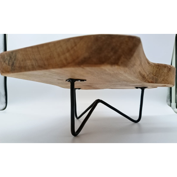 Drewno tekowe dł.31cm/szer.20-26cm/wys.11cm