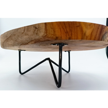 Drewno tekowe dł.29cm/szer.23cm/wys.11,3cm