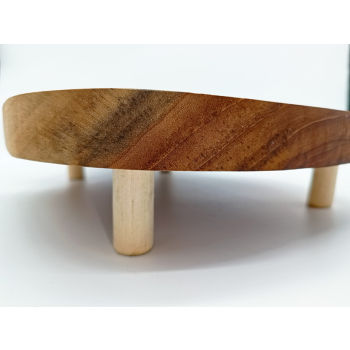 Drewno tekowe dł.33cm/szer.25cm/wys.7,3cm