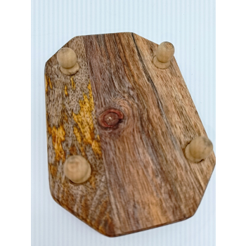Drewno oliwne dł.14cm/szer.9,7cm/wys.3cm