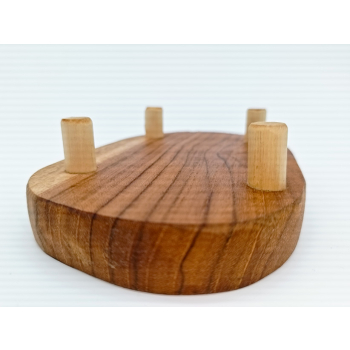 Drewno tekowe dł.17cm/szer.11cm/wys.4,3cm