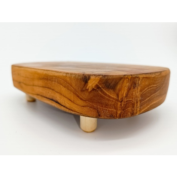 Drewno tekowe dł.17,5cm/szer.11,5cm/wys.4,5cm