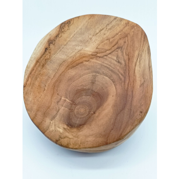 Drewno tekowe dł.14cm/szer.12cm/wys.4,3cm