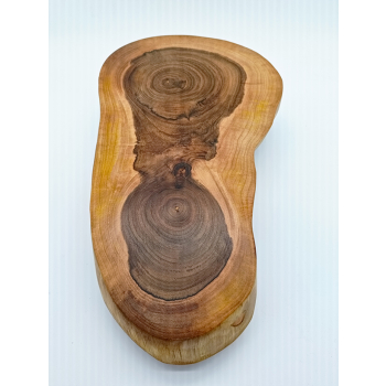Plaster z orzecha włoskiego dł.40cm/szer.14-23/wys.6,5cm