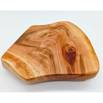 Patera-podstawka. Drewno owocowe szer.27cm/wys6,3cm/dł.20cm