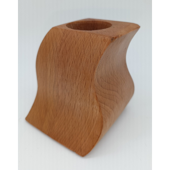 Drewniany pojemnik szer.8,5cm/wys.10cm/dł.8,5cm