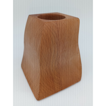 Drewniany pojemnik szer.8,5cm/wys.10cm/dł.8,5cm