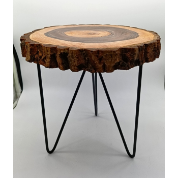 Stolik kawowy z orzecha włoskiego dł.33cm/szer.31cm/wys.33cm