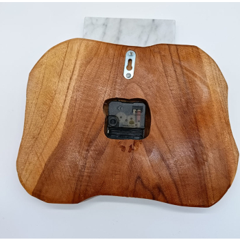 Zegar tekowy dł.29cm/szer.22cm/wys.2,7cm
